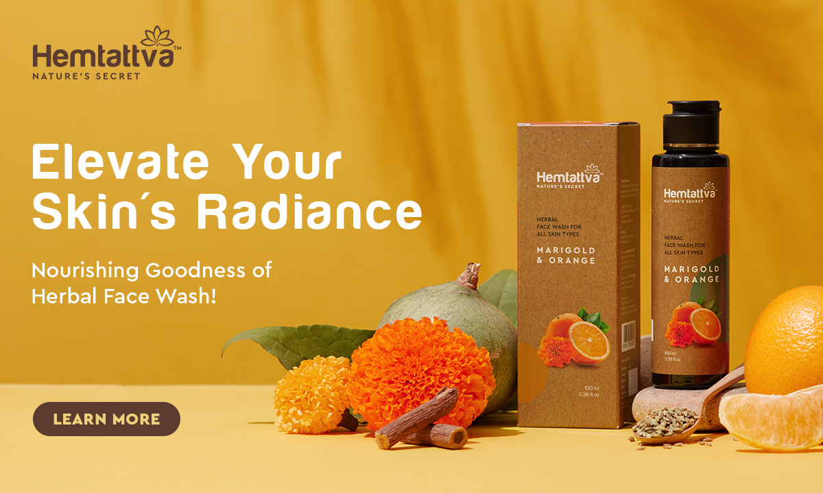 Unlock Skin Glow with Marigold and Orange Face Wash